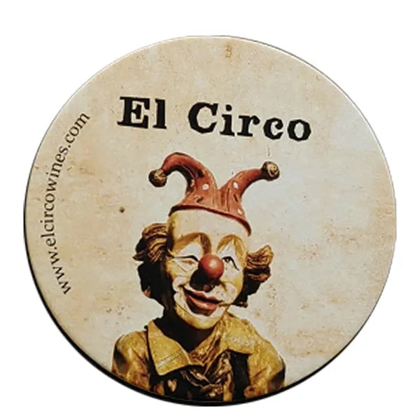 3.5" Round Full Color Pulpboard Paper Coaster