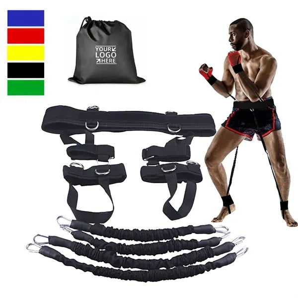 10 pcs Exercise Boxing Resistance Bands Set
