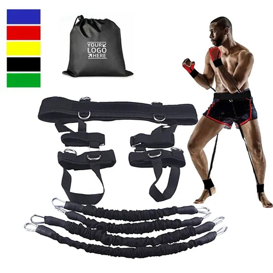 10 pcs Exercise Boxing Resistance Bands Set