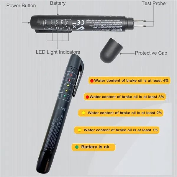 Brake Fluid Liquid Tester Pen