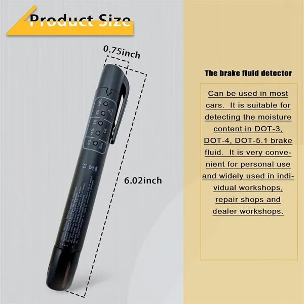Brake Fluid Liquid Tester Pen