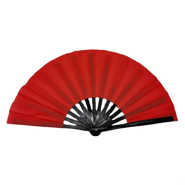 Funny Large Bamboo Paper Folding Fan