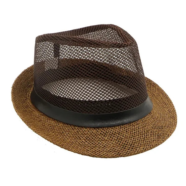 Mesh Crown Sun Cap