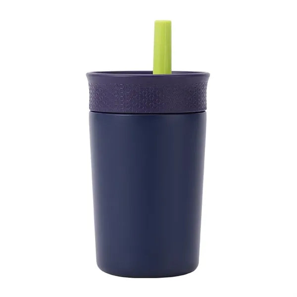 12 Oz Kids Tumbler with Flexible Straw