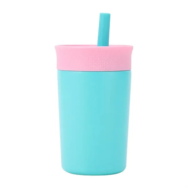 12 Oz Kids Tumbler with Flexible Straw