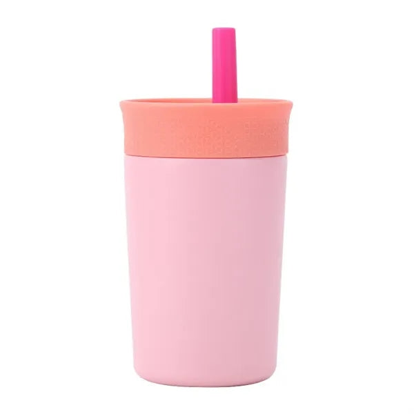 12 Oz Kids Tumbler with Flexible Straw