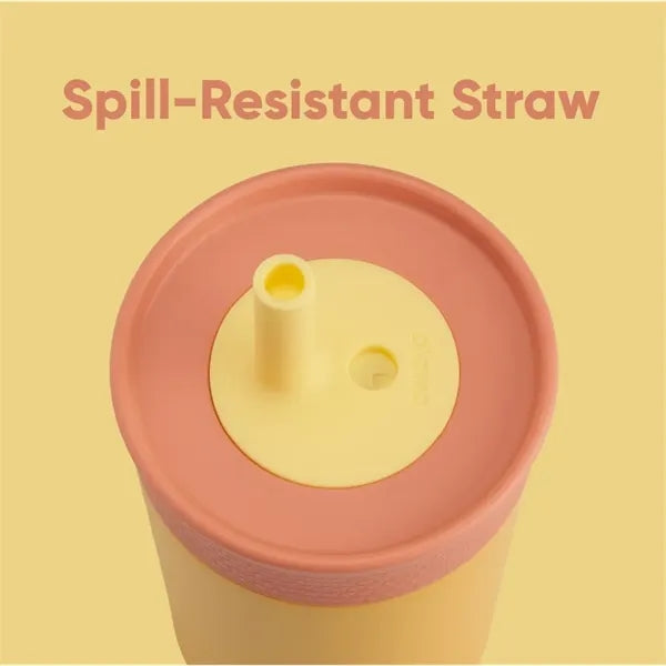 12 Oz Kids Tumbler with Flexible Straw