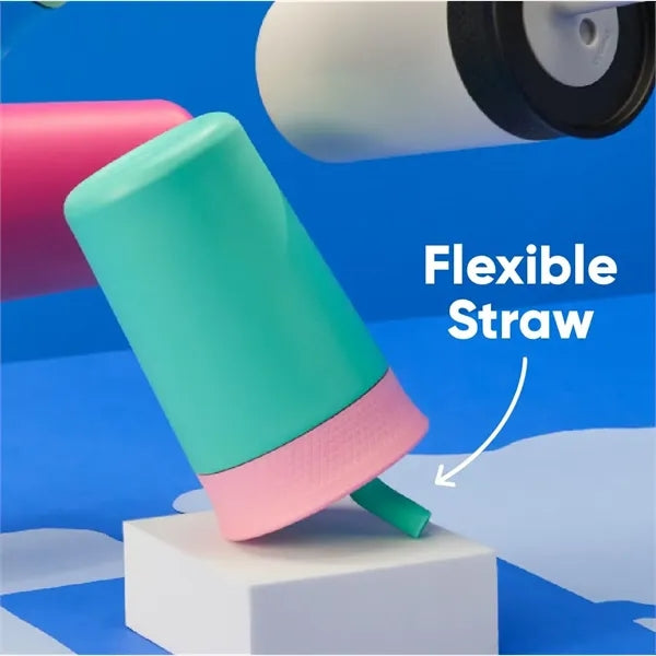 12 Oz Kids Tumbler with Flexible Straw