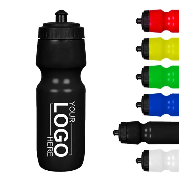 24 oz Squeeze Sports Water Bottle