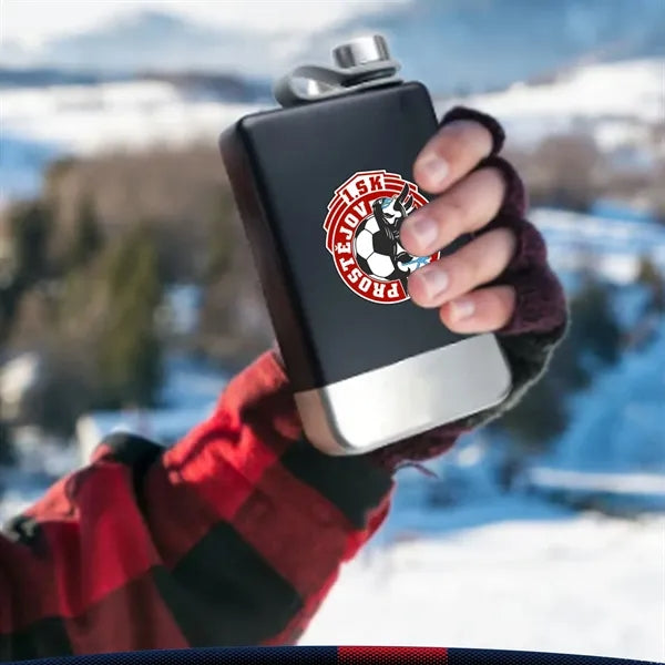 8oz. Stainless Steel Hip Canteen