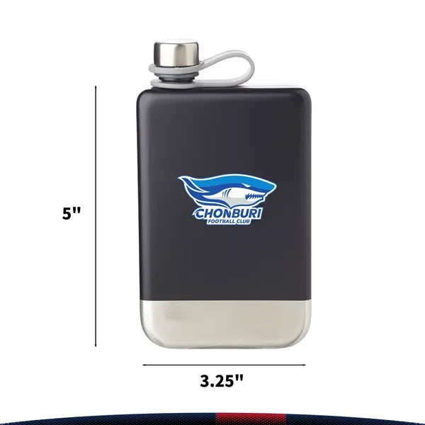 8oz. Stainless Steel Hip Canteen