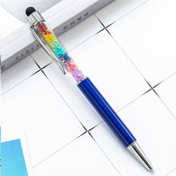 Crystal Metal Touch screen pen