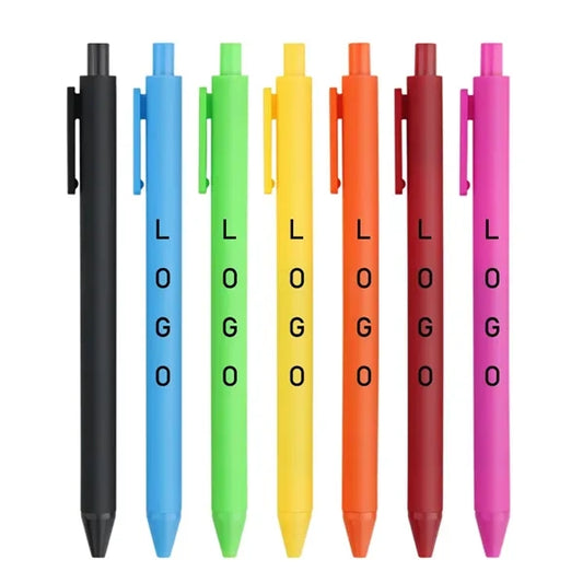 Advertising Plastic Click Gel Pen