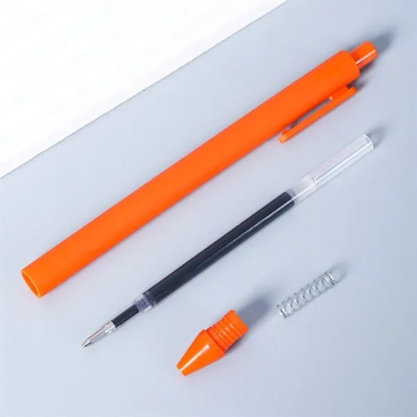 Advertising Plastic Click Gel Pen