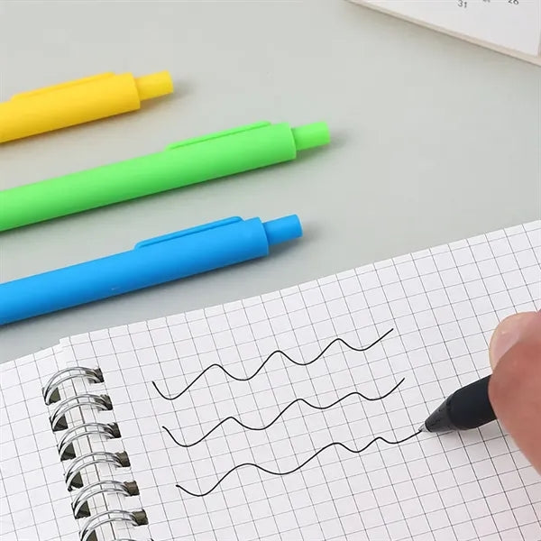 Advertising Plastic Click Gel Pen