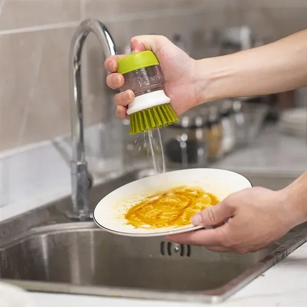 Soap Dispenser Dish Brush Palm