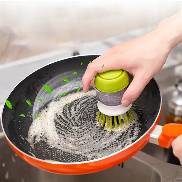 Soap Dispenser Dish Brush Palm