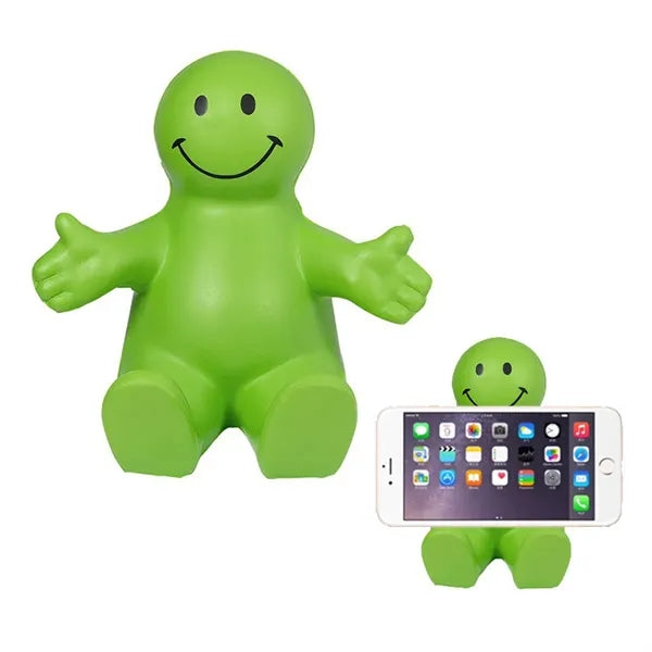 PU Squeezable Smile Phone Holder
