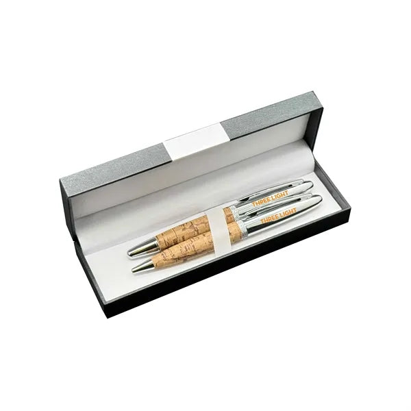 Cork Premade Double Pen Set