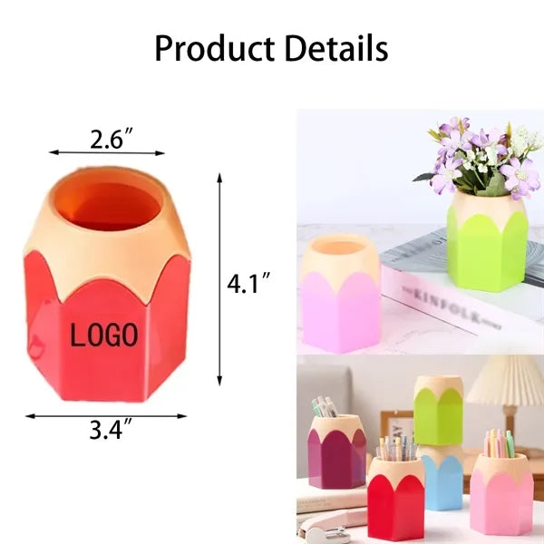 New Custom Multifunction Pen Holder