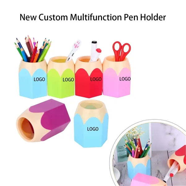 New Custom Multifunction Pen Holder
