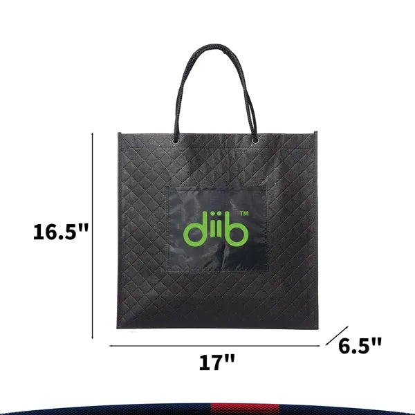 Elaine Cross Woven Shopping Bag