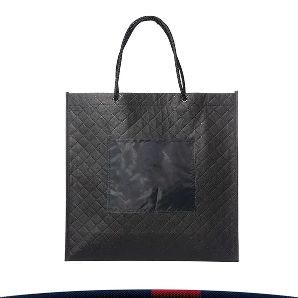 Elaine Cross Woven Shopping Bag