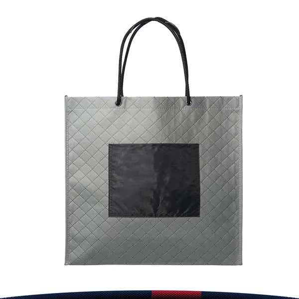 Elaine Cross Woven Shopping Bag