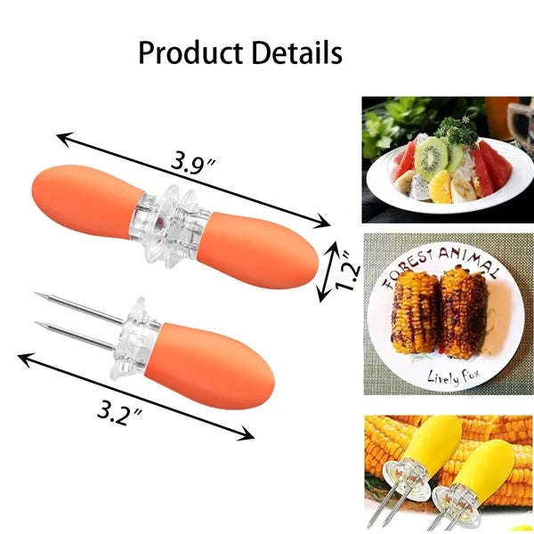Stainless Steel Corn Barbecue Fork