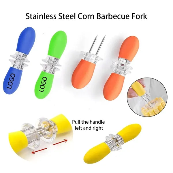 Stainless Steel Corn Barbecue Fork