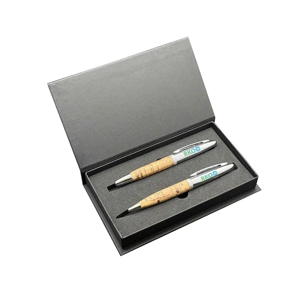 GS with Cork Premade Double Pen Set