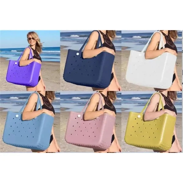 EVA Waterproof Washable Durable Open Tote Beach bag