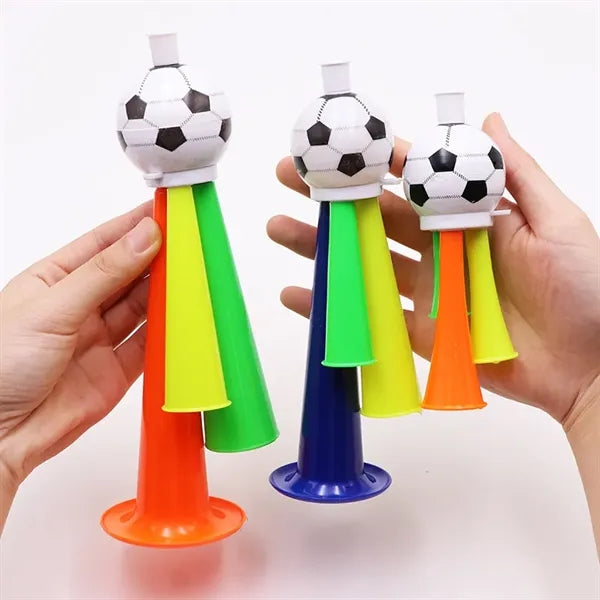 Soccer Cheer Triple Horn Noise Makers football whistles