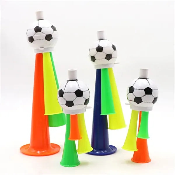 Soccer Cheer Triple Horn Noise Makers football whistles