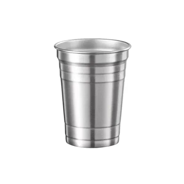 304 Stainless Steel Single Tier Rolled Edge Camping Mug