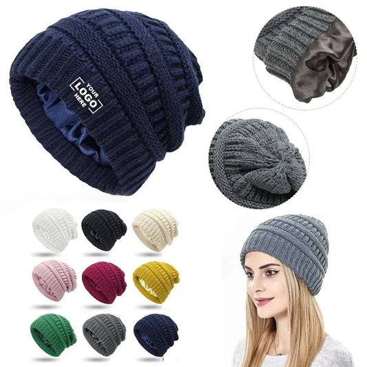 Winter Knit Beanie Cap
