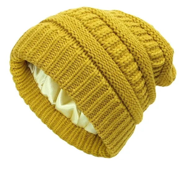 Winter Knit Beanie Cap