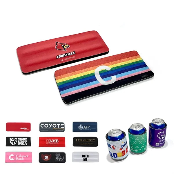 Neoprene Slap Wrap Sleeve Beer Can Cooler