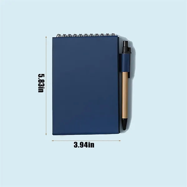 Upright Notepad Pen Stand-Up Planning Notes Office Supplies