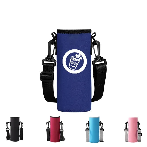 Portable Insulated Water bottle Sling Holder Bag