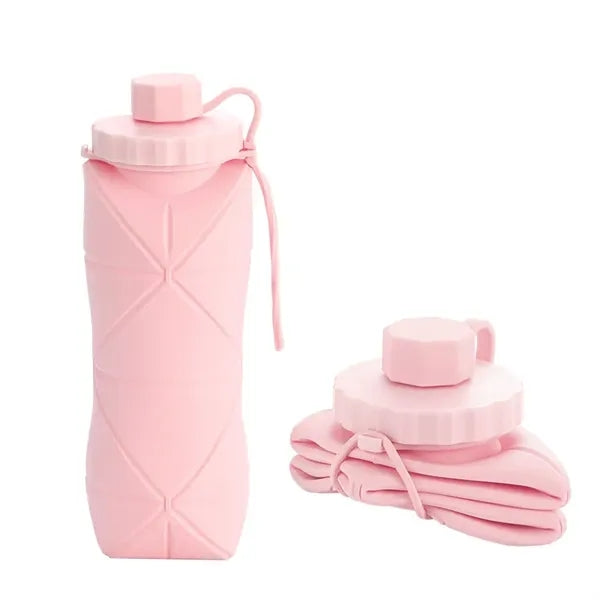 20oz Large Capacity Collapsible Folding Water Bottle