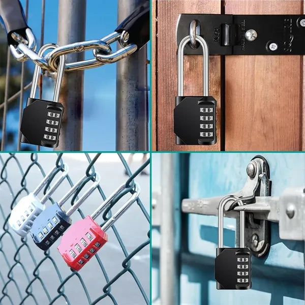 Long Shackle Combination Lock