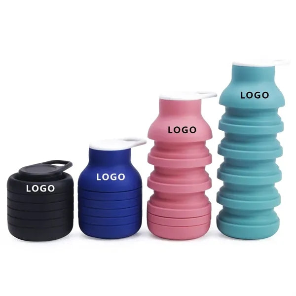 20oz Large Capacity Collapsible Folding Water Bottle