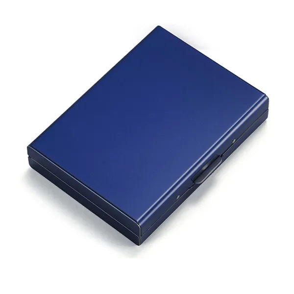 Slim Stainless Steel Business Card Case w/6 Slots