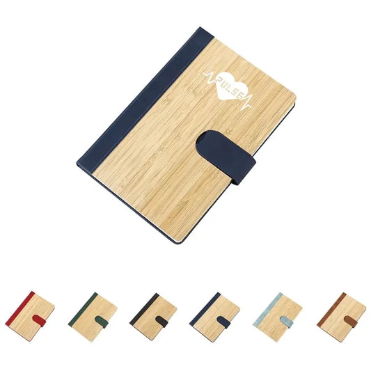 6"x 8" Bamboo Journal w/RPET Back