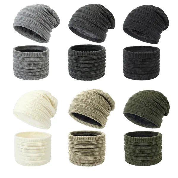 Warm Winter Hat and Neck Suit
