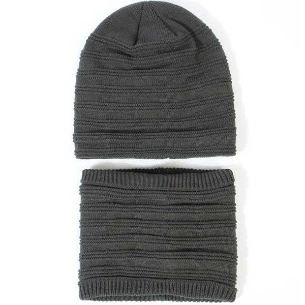 Warm Winter Hat and Neck Suit