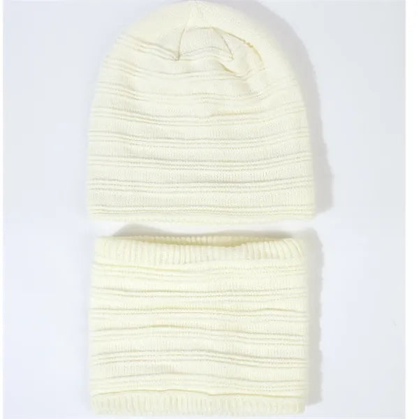 Warm Winter Hat and Neck Suit