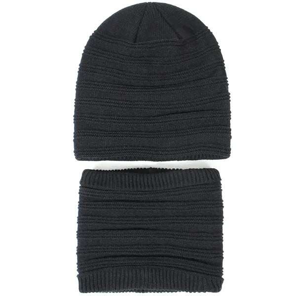 Warm Winter Hat and Neck Suit