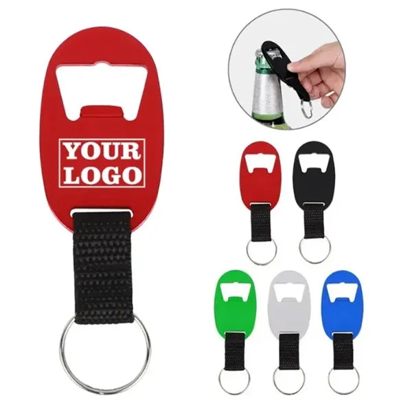 Logo Beer Opener Key Ring